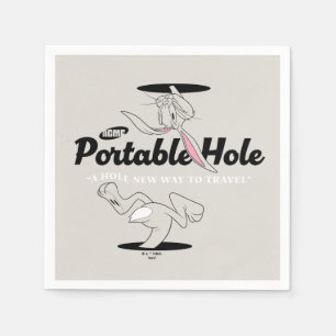LOONEY TUNES™   BUGS BUNNY™ ACME Portable Hole Napkin
