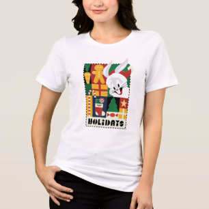 LOONEY TUNES™ BUGS BUNNY™ Holidays Badge Tri-Blend Shirt