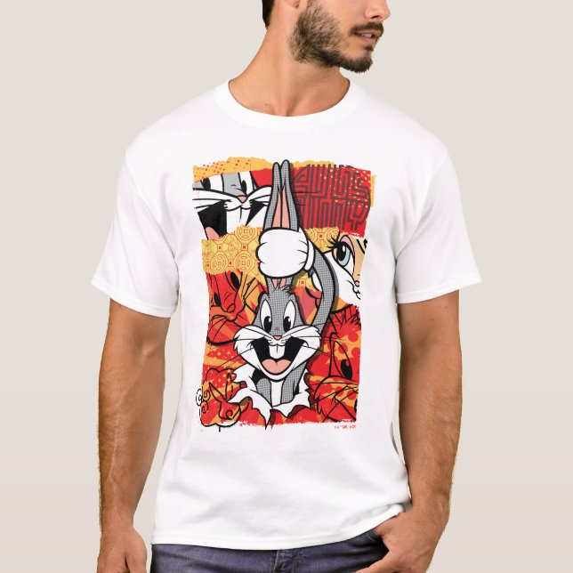 LOONEY TUNES™ | BUGS BUNNY™ Pop-up Graphic T-Shirt (Front)