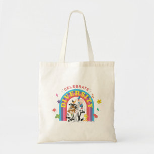 LOONEY TUNES™ - Celebrate Diversity Pride Rainbow Tote Bag