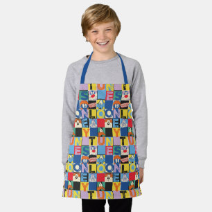 LOONEY TUNES™ Character Chequered Blocks Apron