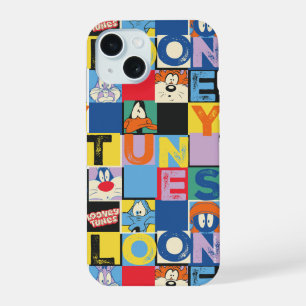 LOONEY TUNES™ Character Chequered Blocks iPhone 15 Case