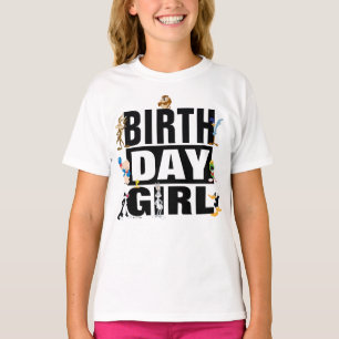 LOONEY TUNES™ Character Group   Birthday Girl T-Shirt