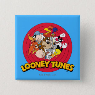 LOONEY TUNES™ Character Logo 15 Cm Square Badge