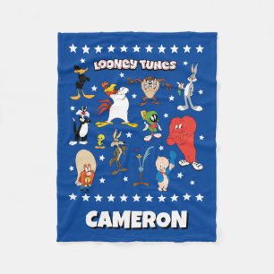 LOONEY TUNES™ Character Logo Fleece Blanket