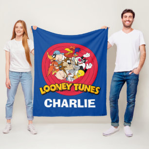 LOONEY TUNES™ Character Logo Fleece Blanket
