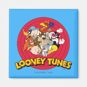 LOONEY TUNES™ Character Logo Magnet