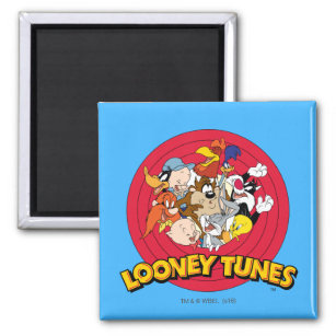 LOONEY TUNES™ Character Logo Magnet