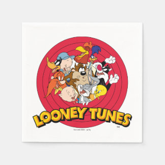 LOONEY TUNES™ Character Logo Napkin