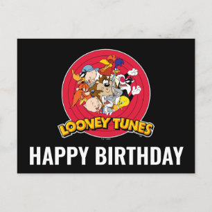 LOONEY TUNES™ Character Logo Postcard