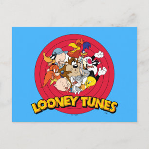 LOONEY TUNES™ Character Logo Postcard
