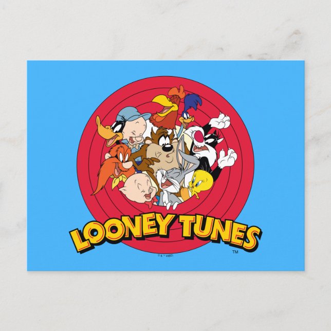 LOONEY TUNES™ Character Logo Postcard (Front)