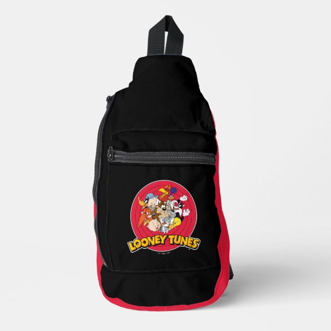LOONEY TUNES™ Character Logo Sling Bag (Front)