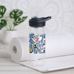 LOONEY TUNES™ Characters in Lettering Water Bottle