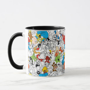 LOONEY TUNES™ Color Pop Pattern Mug