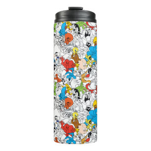 LOONEY TUNES™ Color Pop Pattern Thermal Tumbler