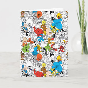 LOONEY TUNES™ Colour Pop Pattern Card