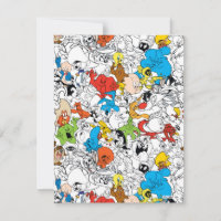 LOONEY TUNES™ Colour Pop Pattern