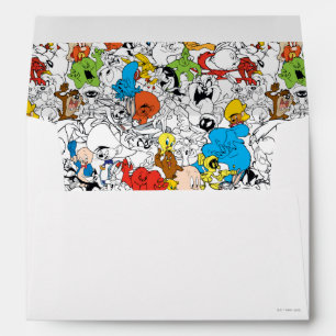 LOONEY TUNES™ Colour Pop Pattern Envelope