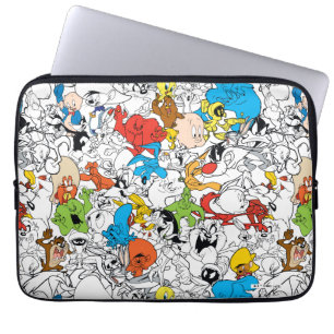 LOONEY TUNES™ Colour Pop Pattern Laptop Sleeve