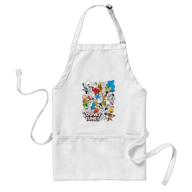 LOONEY TUNES™ Colour Pop Pattern Standard Apron (Front)