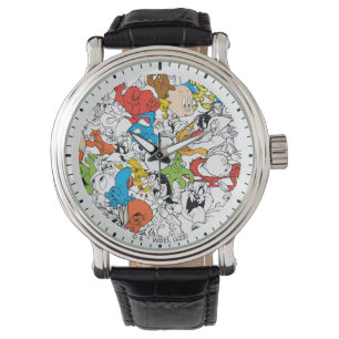 LOONEY TUNES™ Colour Pop Pattern Watch