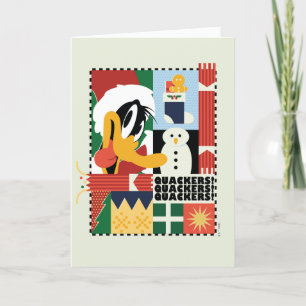 LOONEY TUNES™ DAFFY DUCK™ Holiday Quackers Card