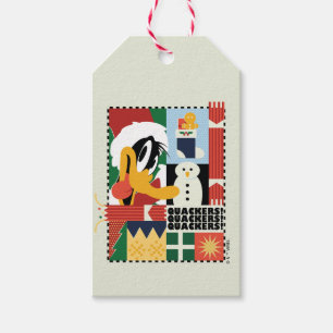 LOONEY TUNES™ DAFFY DUCK™ Holiday Quackers Gift Tags