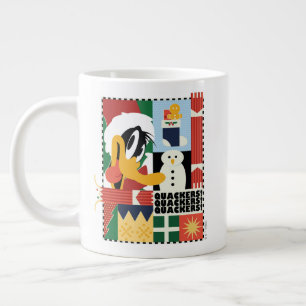 LOONEY TUNES™ DAFFY DUCK™ Holiday Quackers Large Coffee Mug