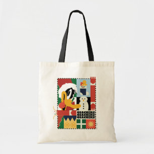 LOONEY TUNES™ DAFFY DUCK™ Holiday Quackers Tote Bag