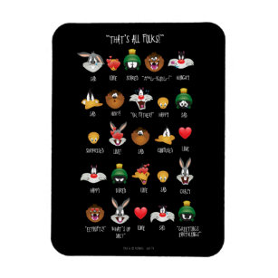 LOONEY TUNES™ Emoji Chart Magnet