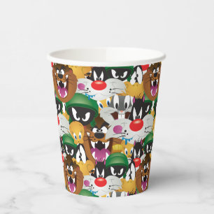 LOONEY TUNES™ Emoji Pattern Paper Cups