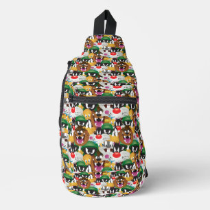 LOONEY TUNES™ Emoji Pattern Sling Bag