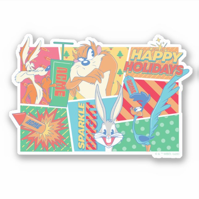 LOONEY TUNES™ | Happy Holidays Pattern (Front)