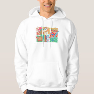 LOONEY TUNES™ Happy Holidays Pattern Hoodie