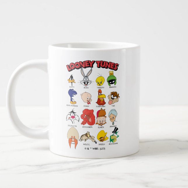 LOONEY TUNES™ Headshots Large Coffee Mug (Left)