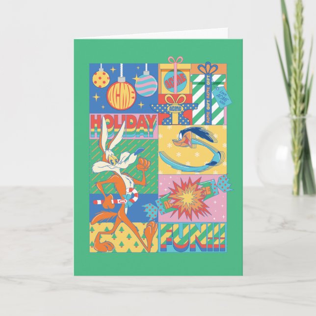 LOONEY TUNES™ | Holiday Fun Card (Front)