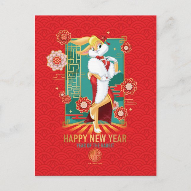 LOONEY TUNES™ | Lola Year of the Rabbit Postcard (Front)