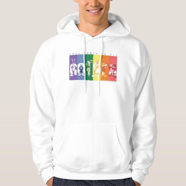LOONEY TUNES™ - Love Comes In All Colours Hoodie (Front)