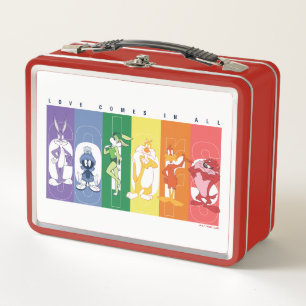 LOONEY TUNES™ - Love Comes In All Colours Metal Lunch Box