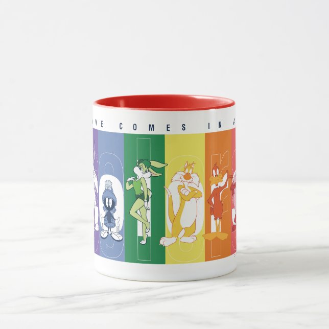 LOONEY TUNES™ - Love Comes In All Colours Mug (Center)