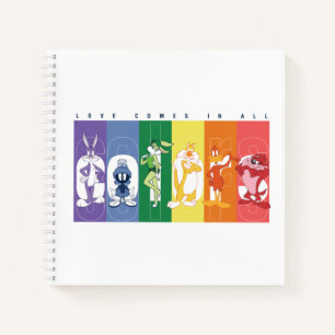 LOONEY TUNES™ - Love Comes In All Colours Notebook