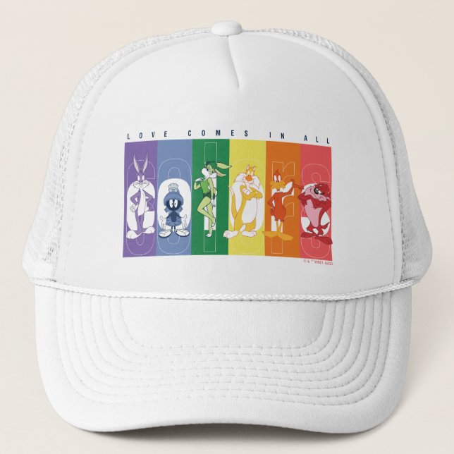 LOONEY TUNES™ - Love Comes In All Colours Trucker Hat (Front)
