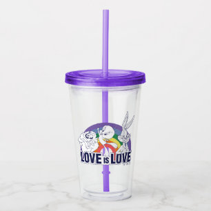 LOONEY TUNES™ - Love Is Love Acrylic Tumbler