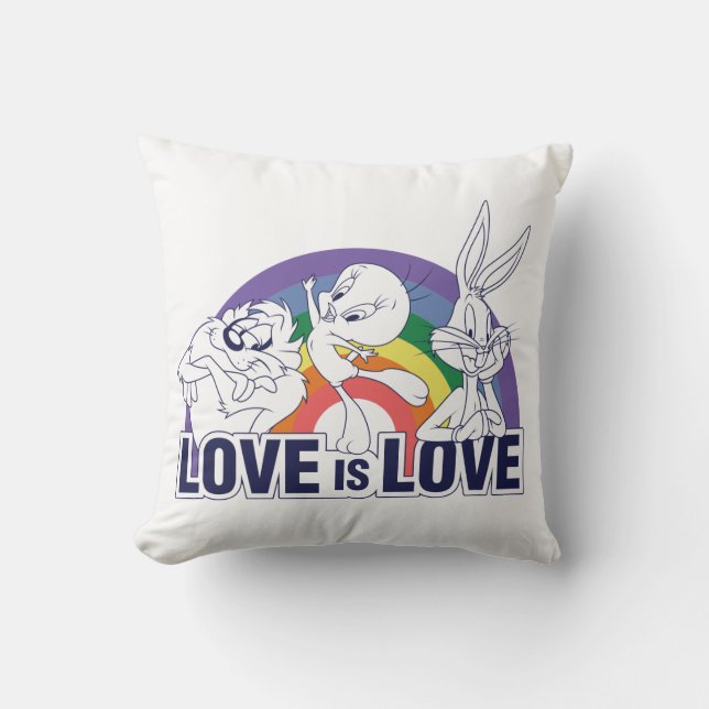 LOONEY TUNES™ - Love Is Love Cushion (Front)