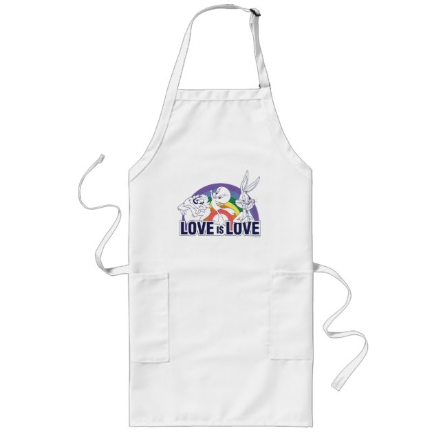 LOONEY TUNES™ - Love Is Love Long Apron (Front)