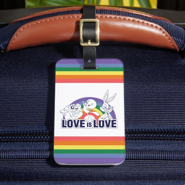 LOONEY TUNES™ - Love Is Love Luggage Tag (Front Insitu 2)