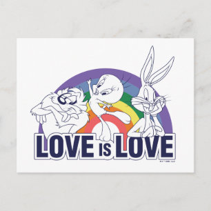 LOONEY TUNES™ - Love Is Love Postcard