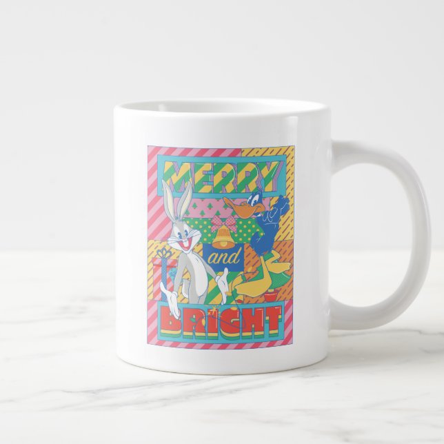 LOONEY TUNES™ | Merry and Bright Christmas Large Coffee Mug (Right)