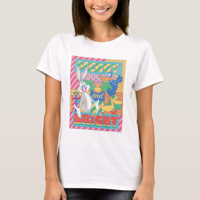 LOONEY TUNES™ | Merry and Bright Christmas T-Shirt (Front)